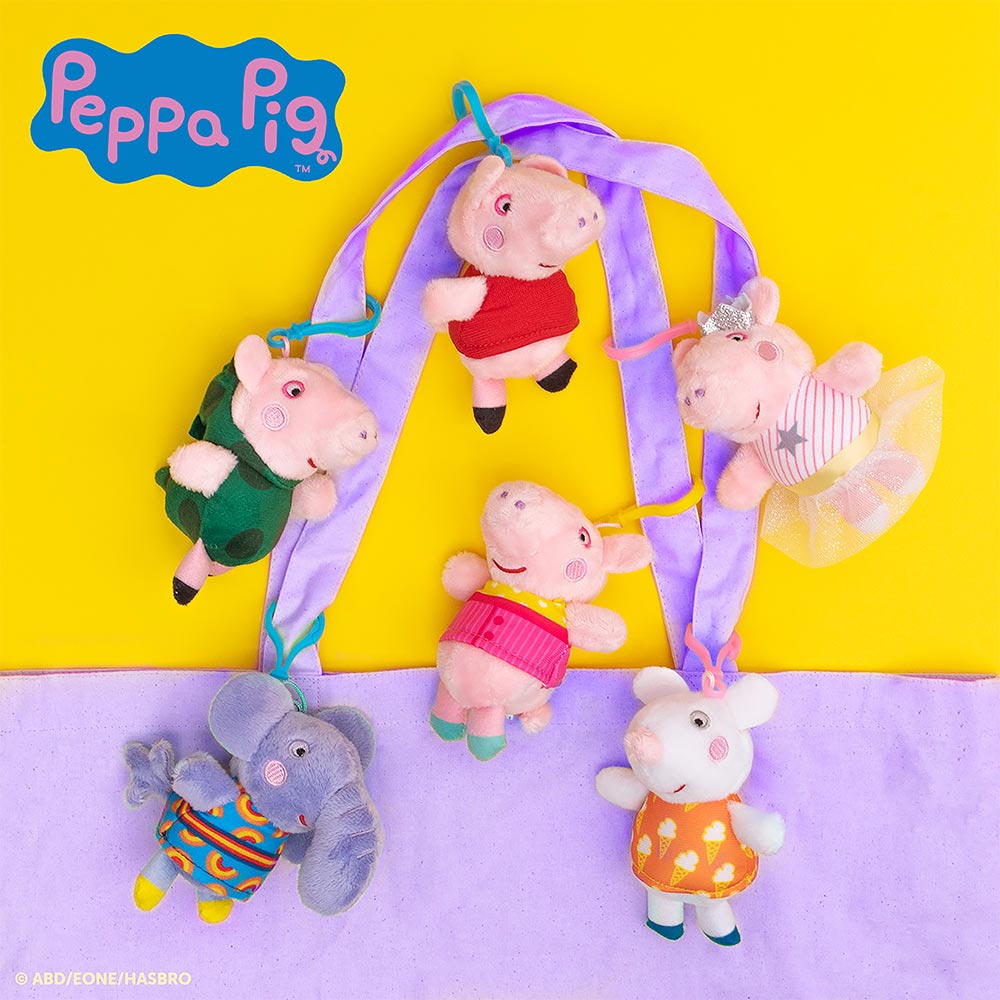 Peppa Pig Plush Danglers