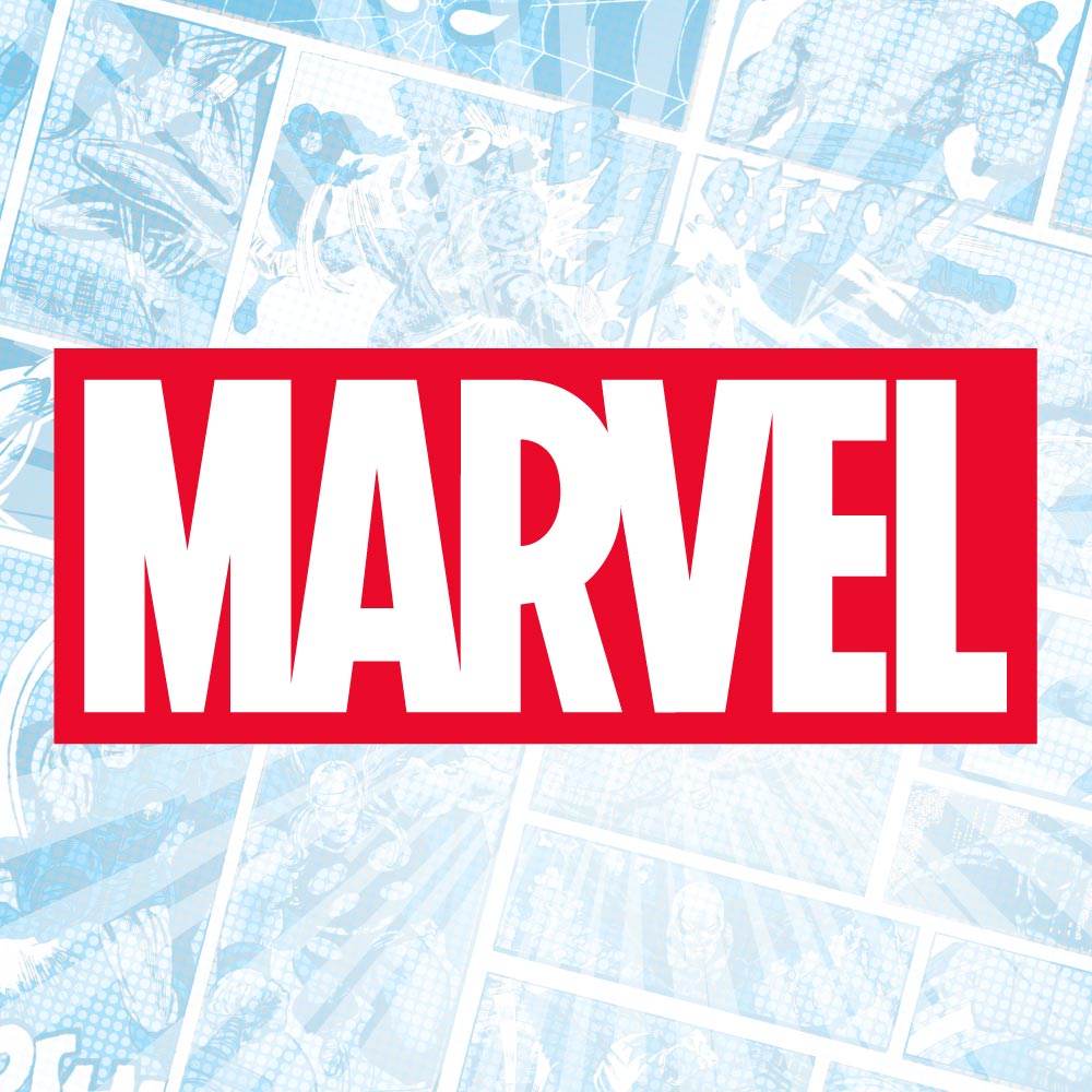 Marvel Logo with Background