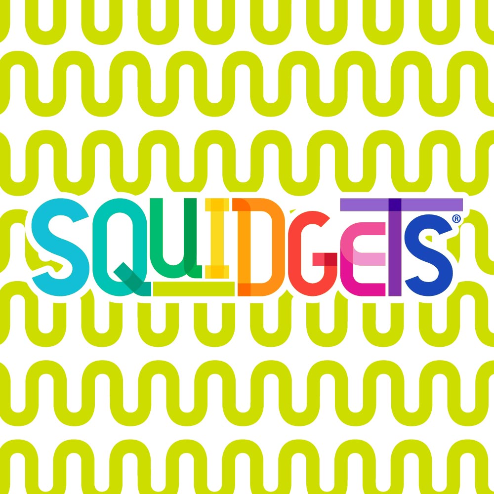 Squidgets Logo with Background