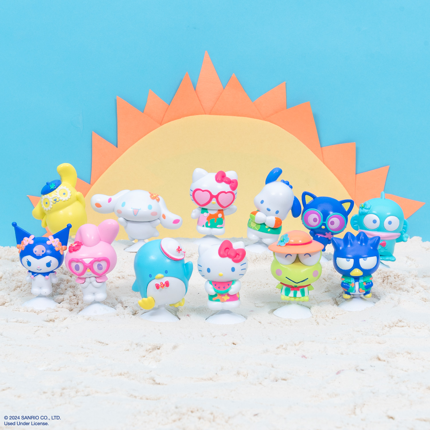 Hello Kitty and Friends_Chibi Snapz Tropical Series _1