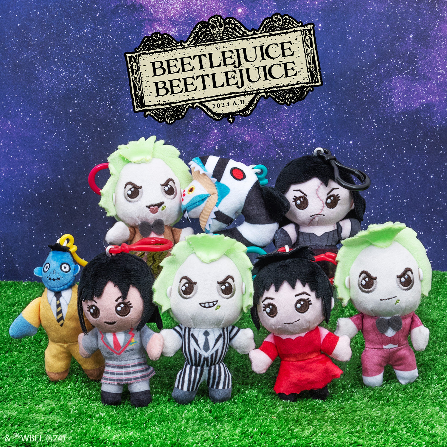 Beetlejuice Beetlejuice Plush Danglers