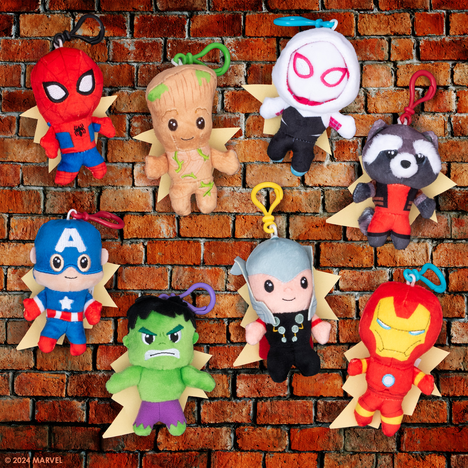 Marvel Plush Danglers 